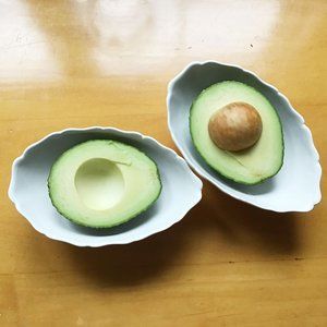 1970’s Avocado Serving Dishes by Terence Conrad for Habitat Shop in London